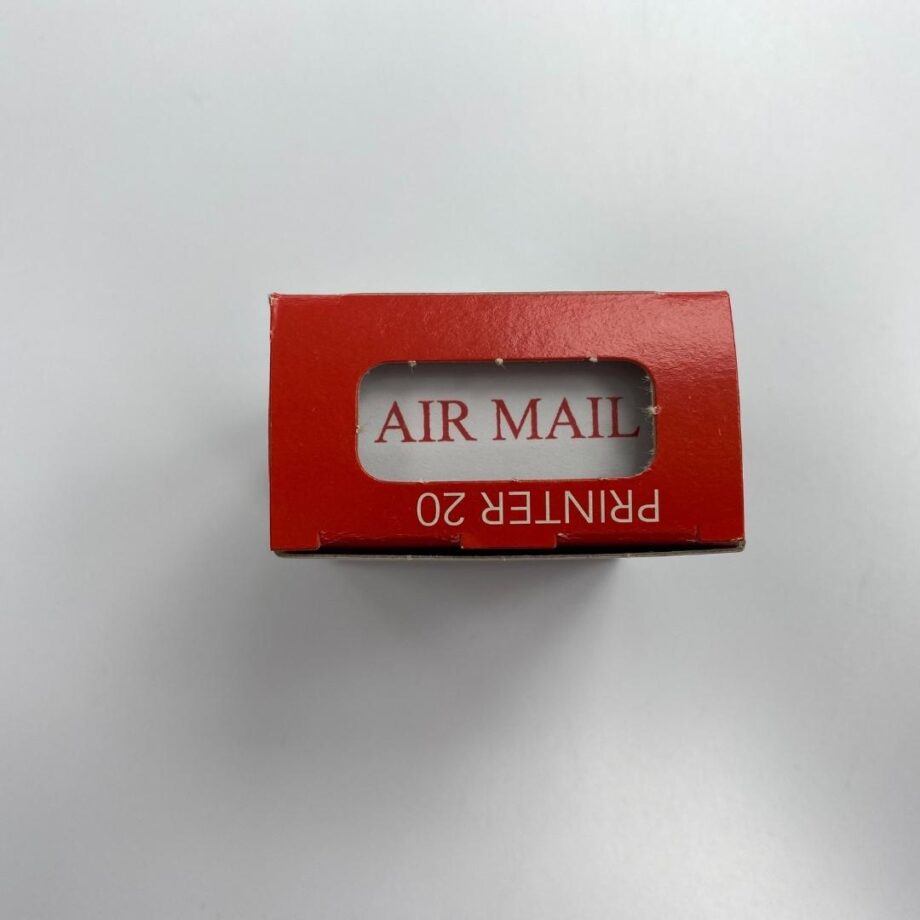 2000 PLUS - AIRMAIL STAMP, SELF INKING (RED)
