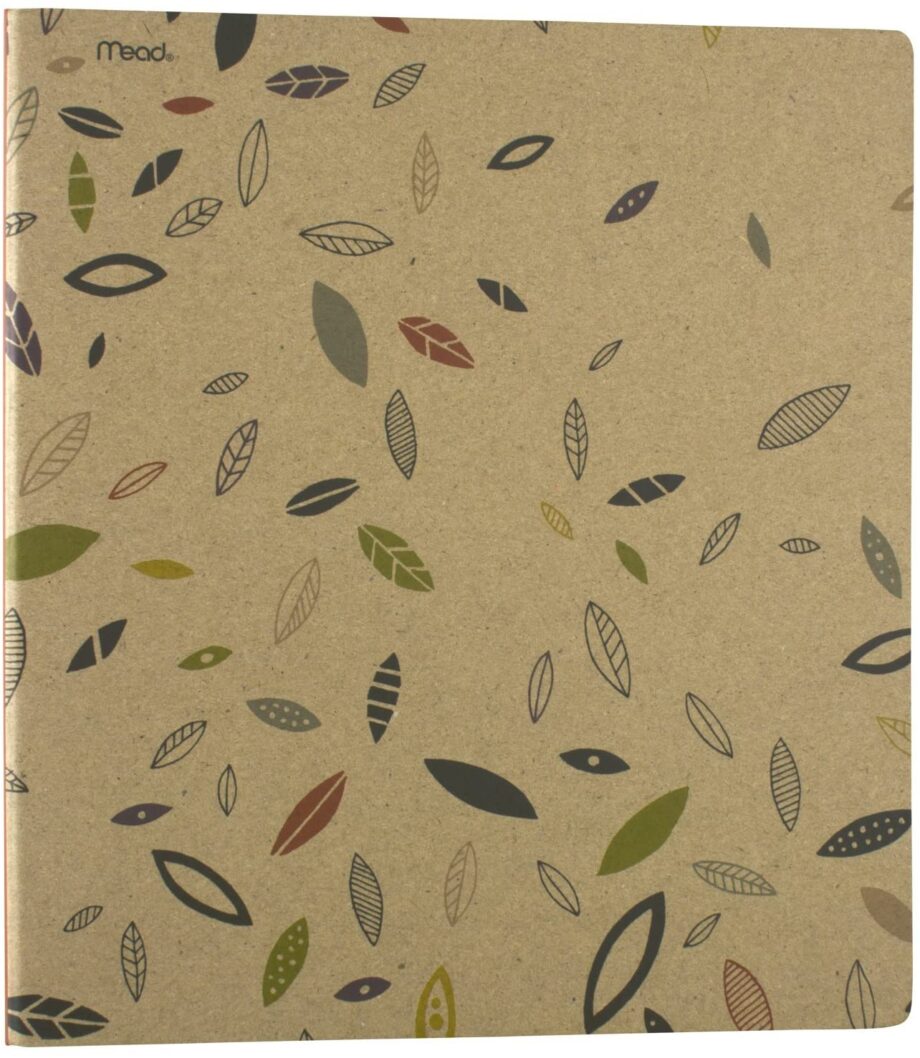 MEAD - 1 Inch 3 Ring Binder, Botanical Boutique, Design Will Vary (26120)