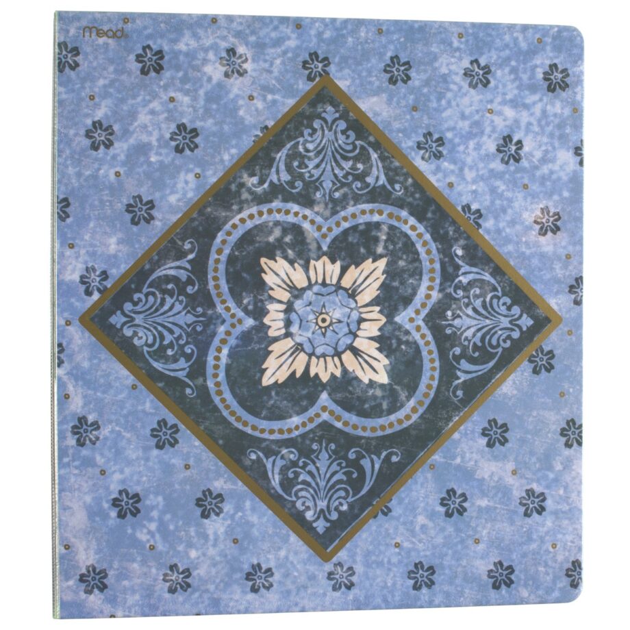 MEAD - 1-1/2 Inch 3 Ring Binder FLIRTY FLORAL
