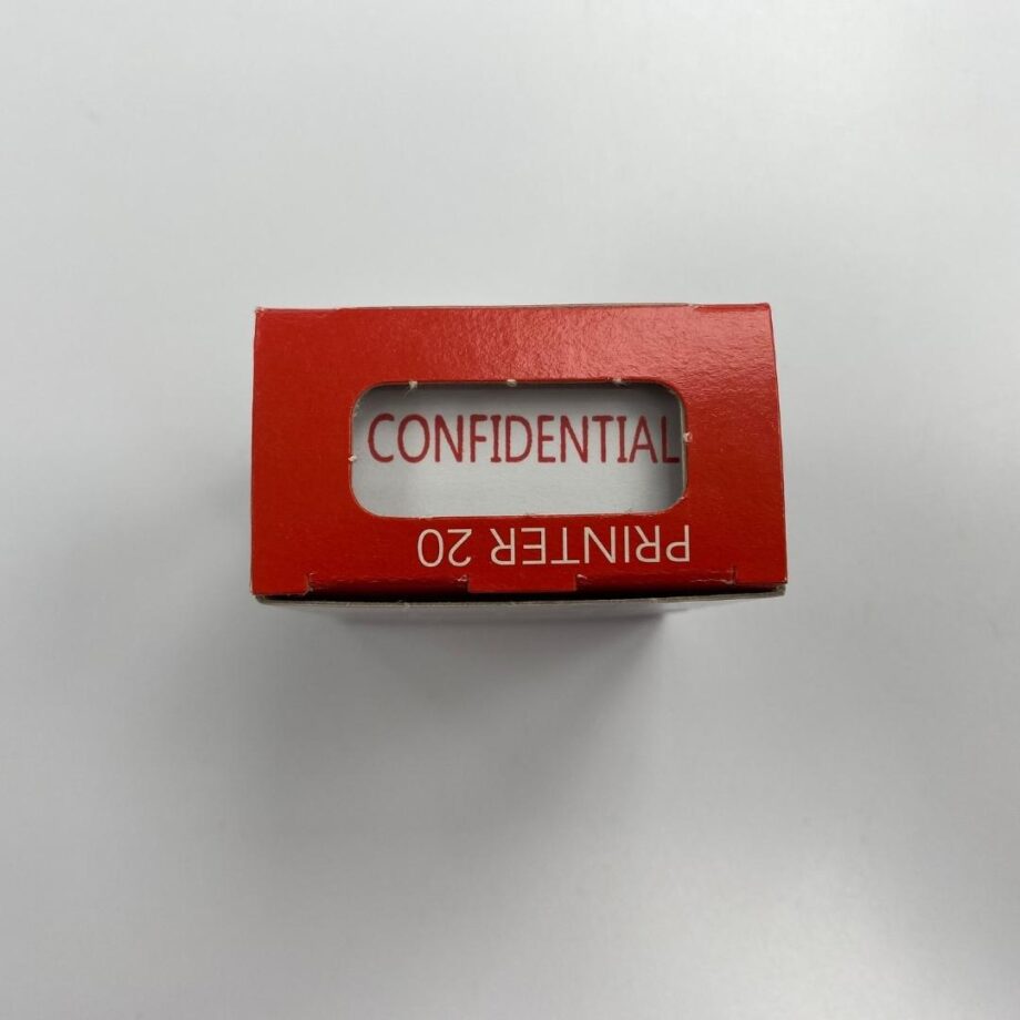 2000 PLUS - CONFIDENTIAL STAMP, SELF INKING (RED)