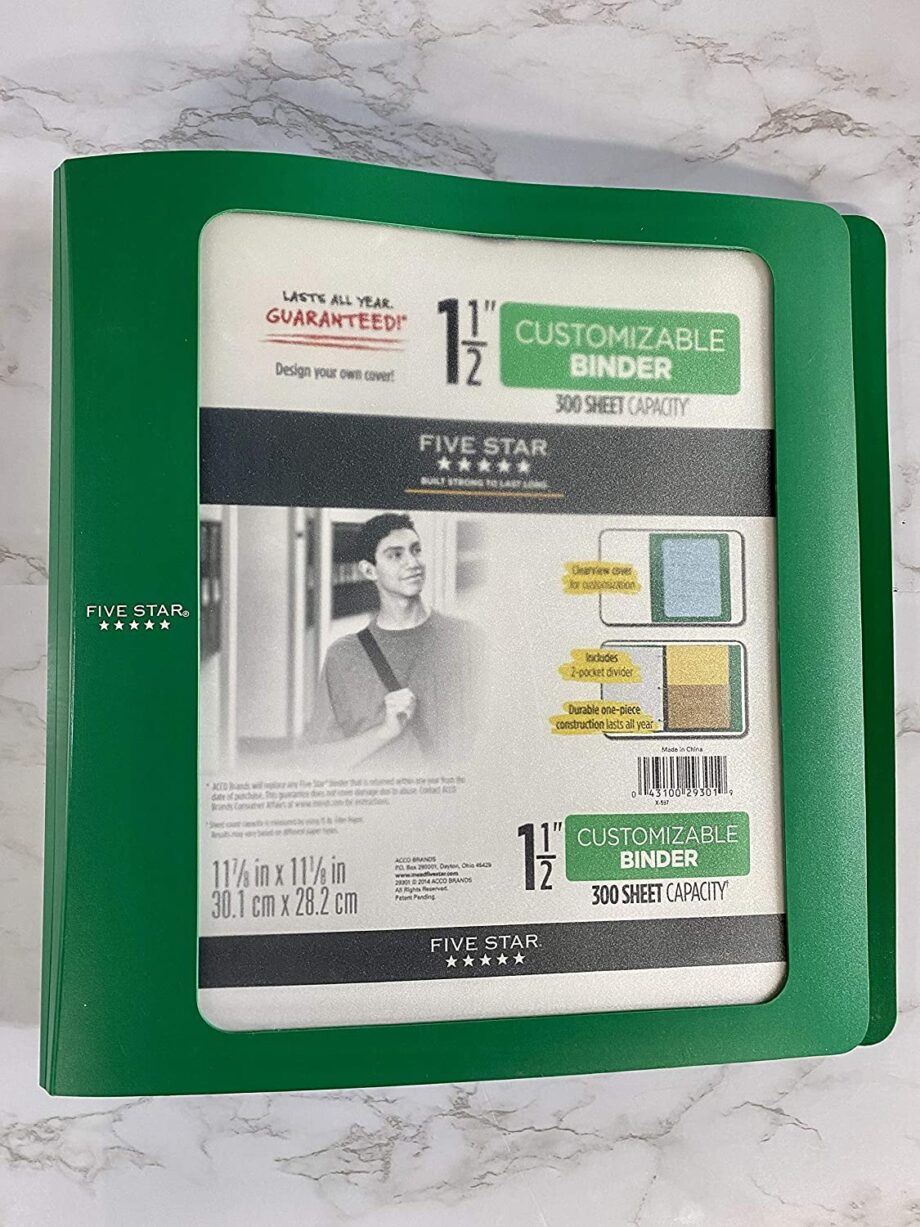 MEAD - 1-1/2" Customizable Binder