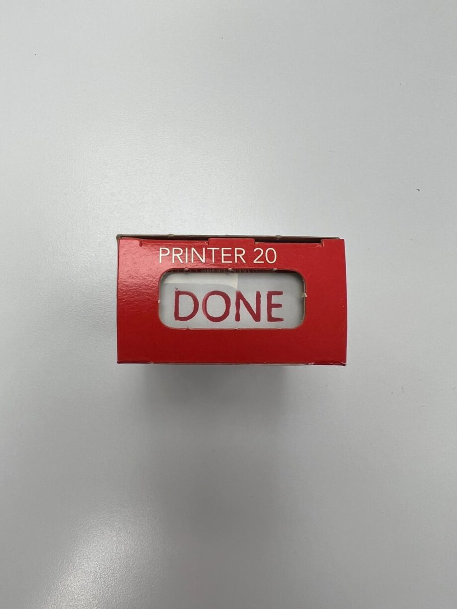 2000 PLUS - DONE STAMP, SELF INKING (RED)