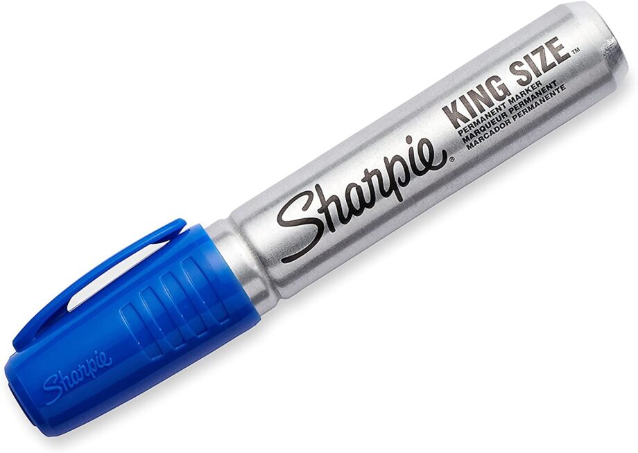 SHARPIE - MARKER,PERM,KING SZ,CHSL,BLU, EACH