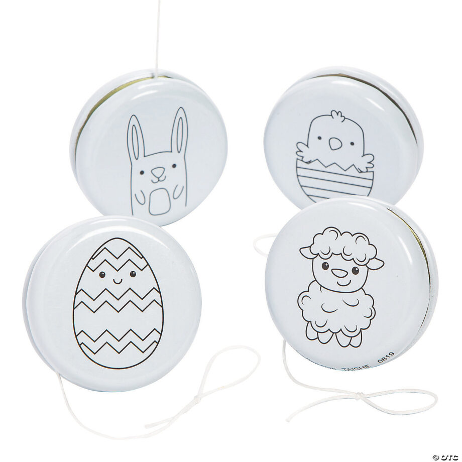 ORIENTAL TRADING - COLOR YOUR OWN EASTER YOYOS