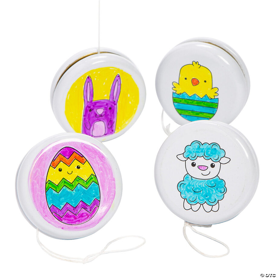 ORIENTAL TRADING - COLOR YOUR OWN EASTER YOYOS