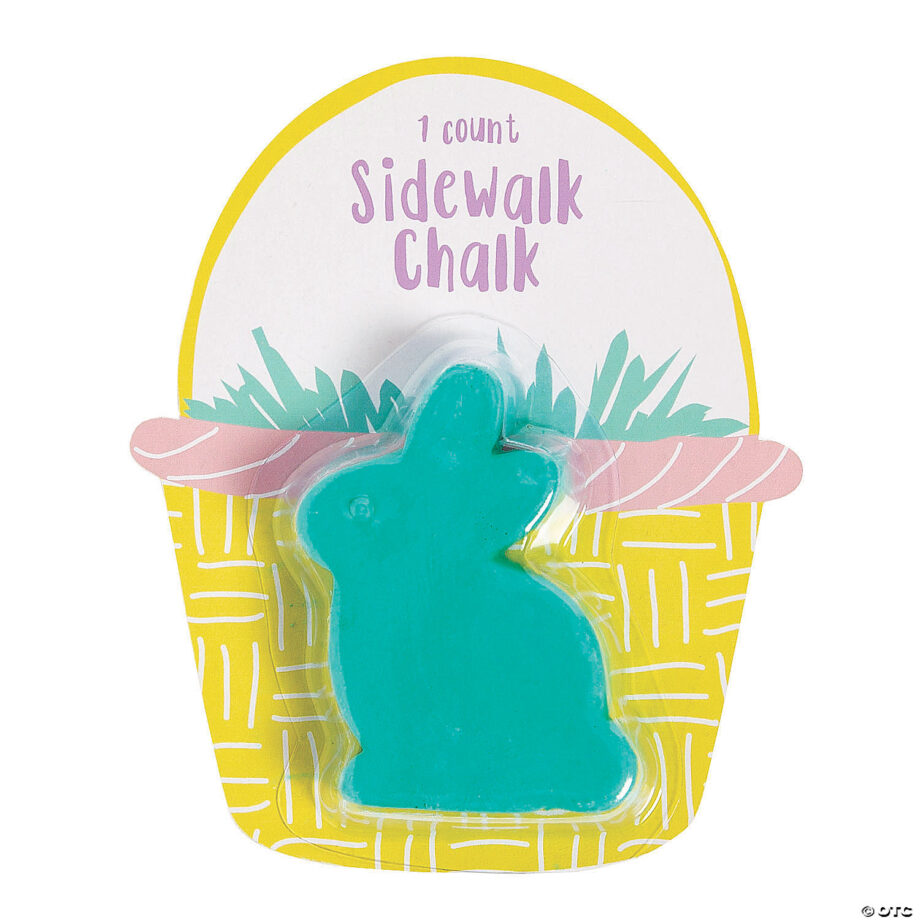 ORIENTAL TRADING  - EASTER BUNNY SIDEWALK CHALK
