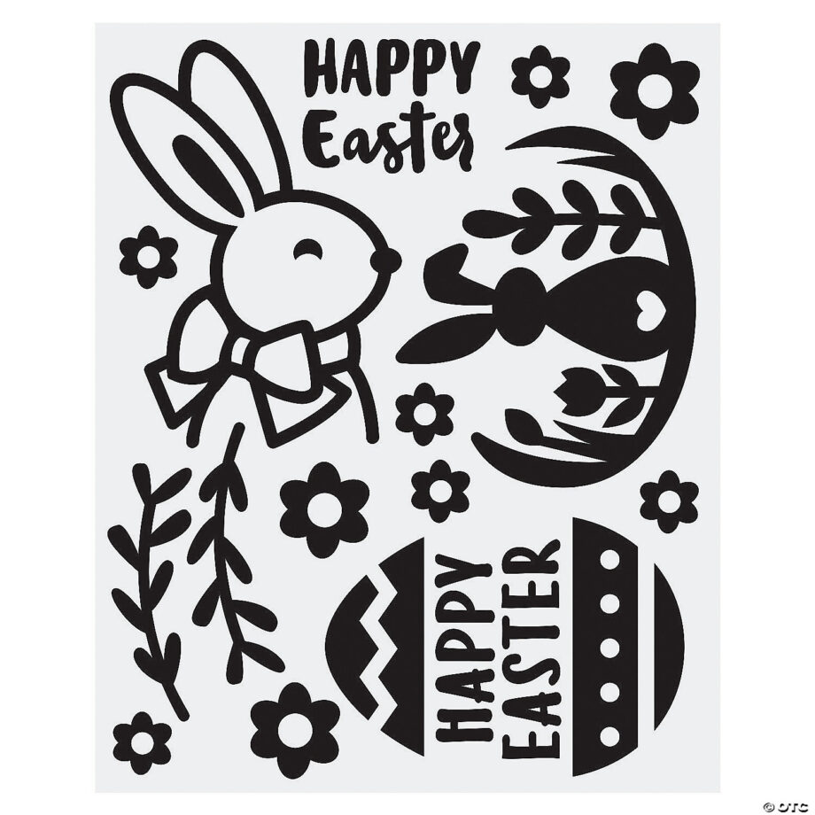 ORIENTAL TRADING - EASTER DECALS