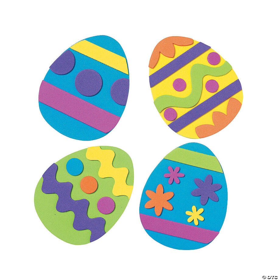 ORIENTAL TRADING - EASTER EGG MAGNET CRAFT KIT (EACH)