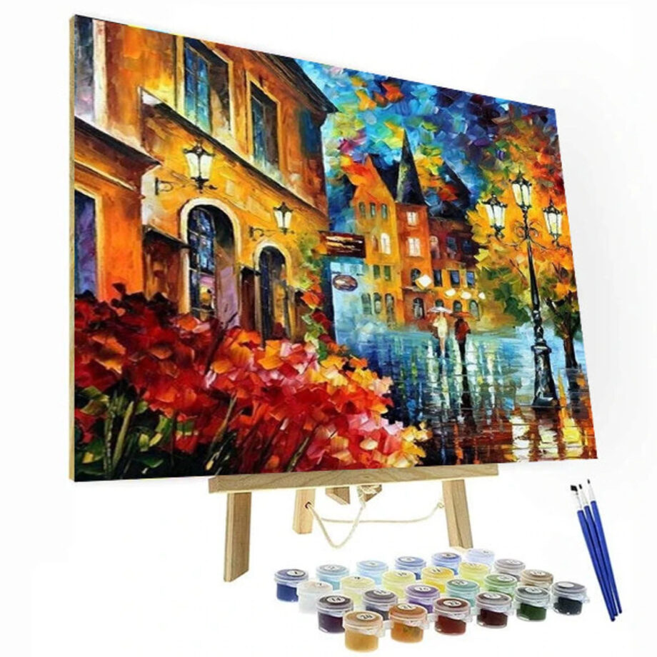 ARTISTRY RACK - PAINT BY NUMBERS - NIGHT STREET