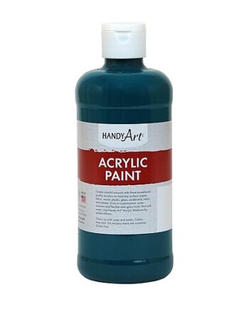 HANDY ART - STUDENT ACRYLIC PAINT 8 OZ - PHTHALO GREEN
