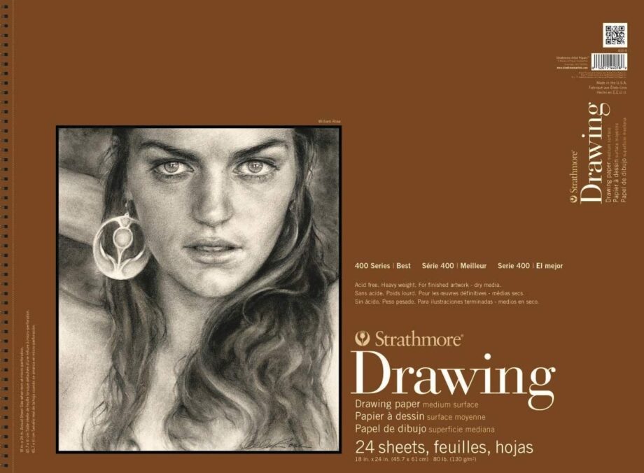 STRATHMORE - DRAWING PAPER PAD - 18" X 24"