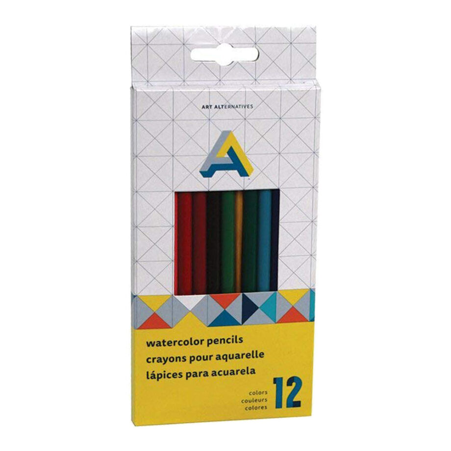 ART ALTERNATIVES - WATERCOLOR PENCIL SET 12PCS
