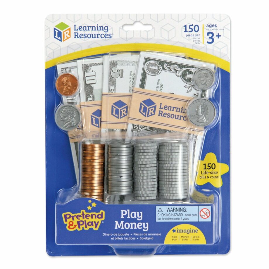 LEARNING RESOURCES - PRETEND AND PLAY - PLAY MONEY