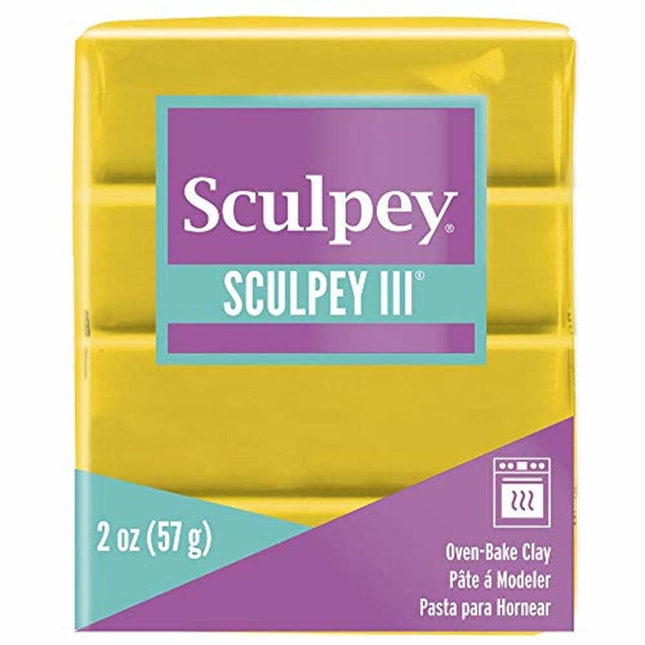SCULPEY - III - OVEN BAKE CLAY 2OZ - YELLOW