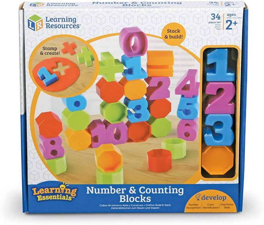 LEARNING RESOURCES - NUMBERS & COUNTING BLOCKS