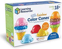 LEARNING RESOURCES - SMART SNACKS RAINBOW COLOR CONES