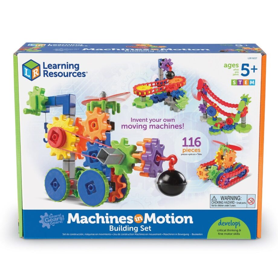 LEARNING RESOURCES - GEARS! GEARS! GEARS! MACHINES IN MOTION