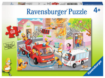 Firefighter Rescue! 60pc Puzzle Firefighter Rescue! 60pc Puzzle