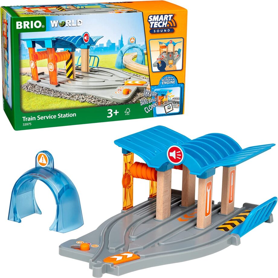 BRIO - SMART TECH SOUND TRAIN SERVICE STATION