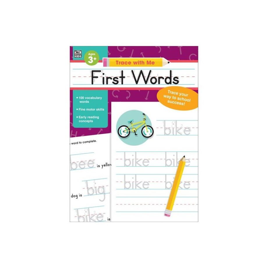 CARSON-DELLOSA - TRACE WITH ME FIRST WORDS