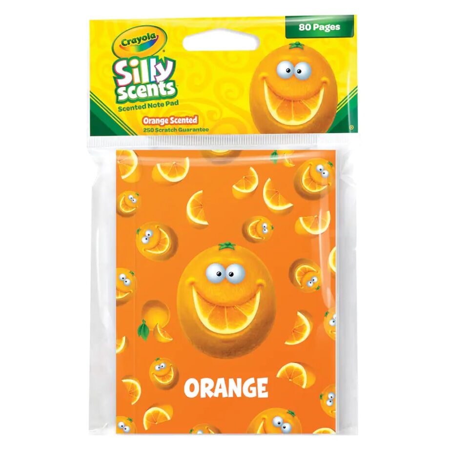 CRAYOLA - SCENTCO SILLY SCENTS SKETCH & SNIFF SKETCH PADS, ORANGE SCENTED