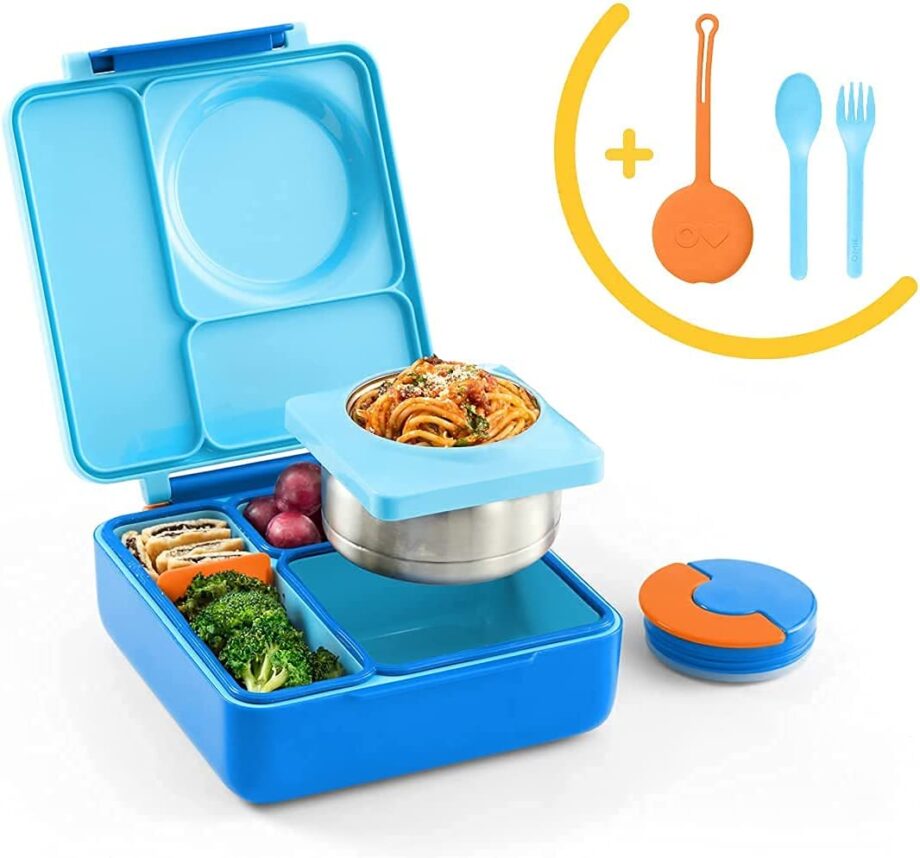 OMIEBOX- FOOD CONTAINER WITH SPOON AND FORK