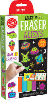 KLUTZ - MAKE MINI ERASER ALIENS