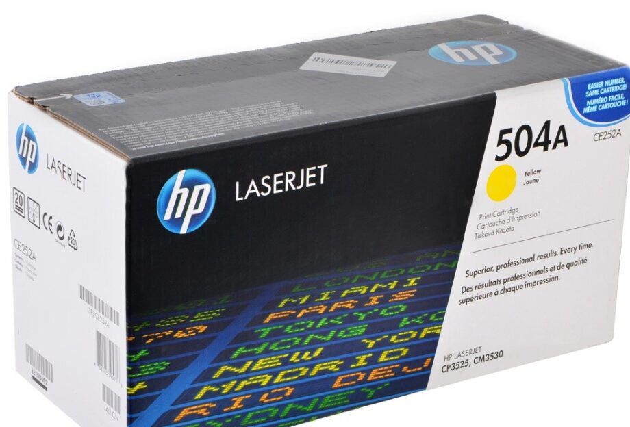 TONER,LSR,CRG,CLJ,CE252A,YEL