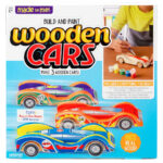 MADE BY ME - WOOD CRAFT PAINT KIT RACE CARS