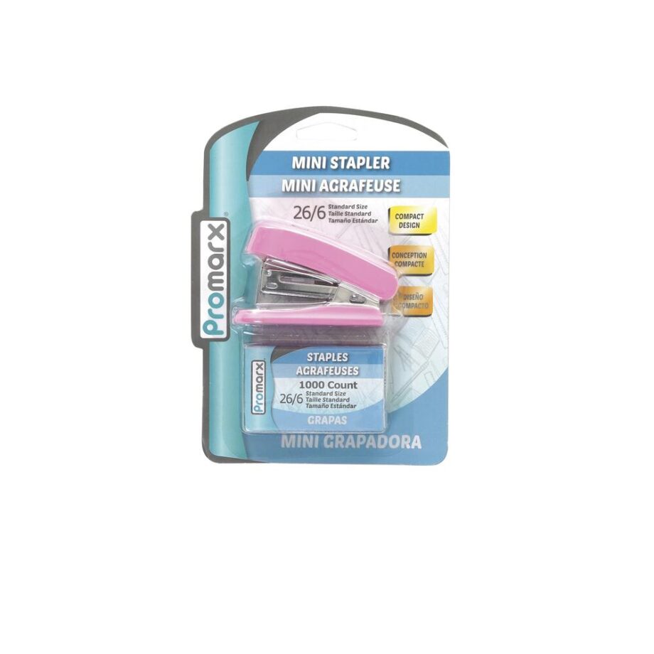 PROMARX - Mini Stapler & 640ct staples