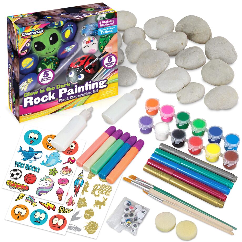 CREATIVE KIDS - GLOW IN THE DARK PAINTING ARTS AND CRAFT KIT