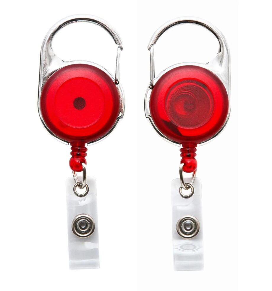BAUMGARTEN - ROUND QUICK CLIP,RED