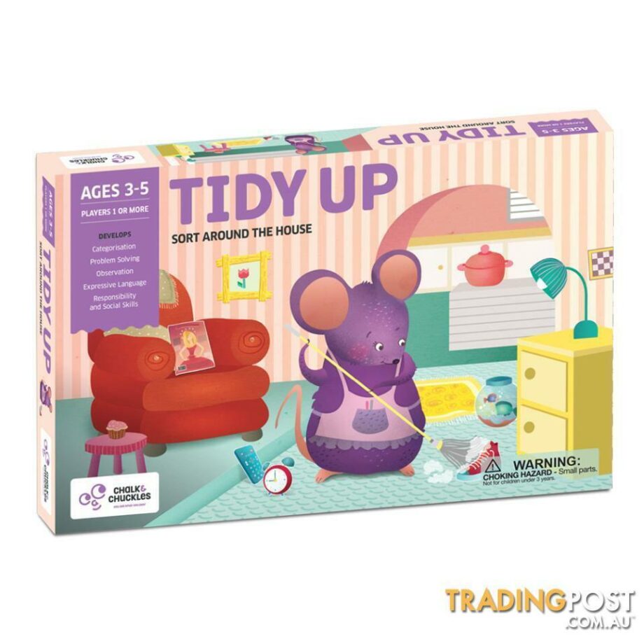 Tidy Up: Sort Around the House Board Game