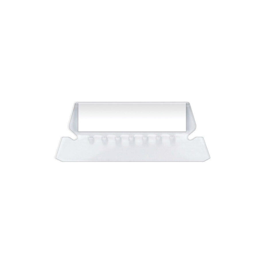 PENDAFLEX - HANGING FOLDER TABS 1/5, PLASTIC, CLEAR (PACK OF 25)