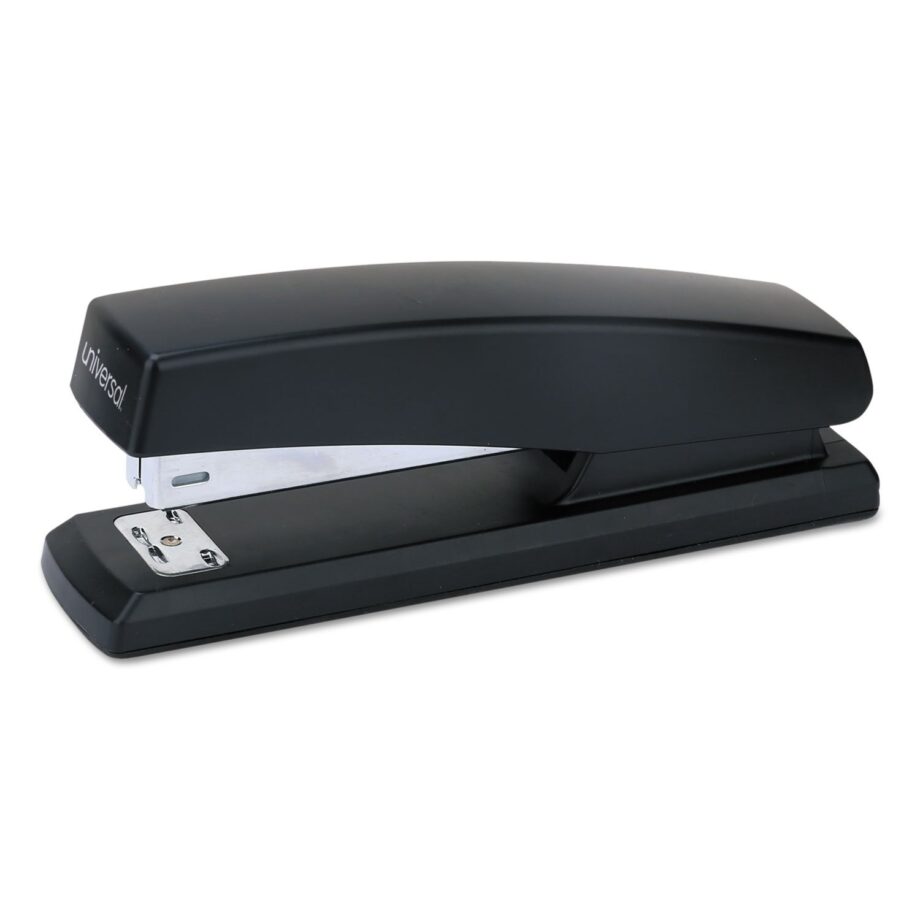 UNIVERSAL - ECONOMY  FULL STRIP STAPLER - BLACK