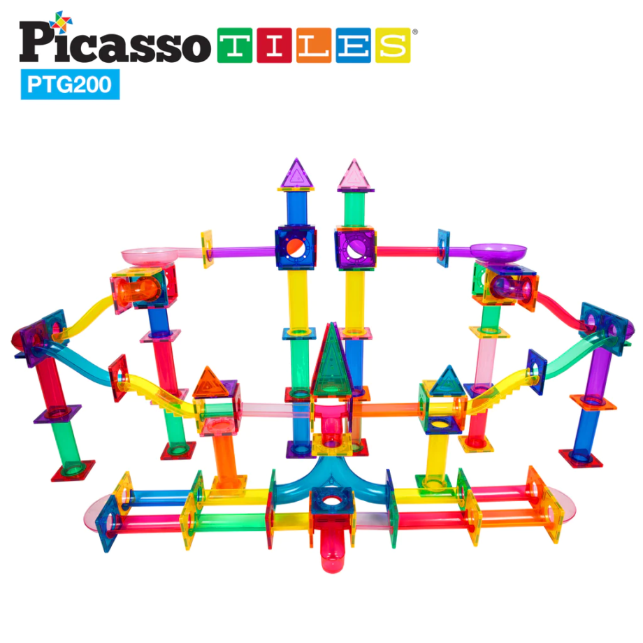 PICASSO TILES - MAGNETIC BALL RUN (200 PCS)