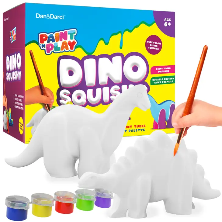 DAN AND DARCI PAINT AND PLAY DINO SQUISHY The Stationery Store