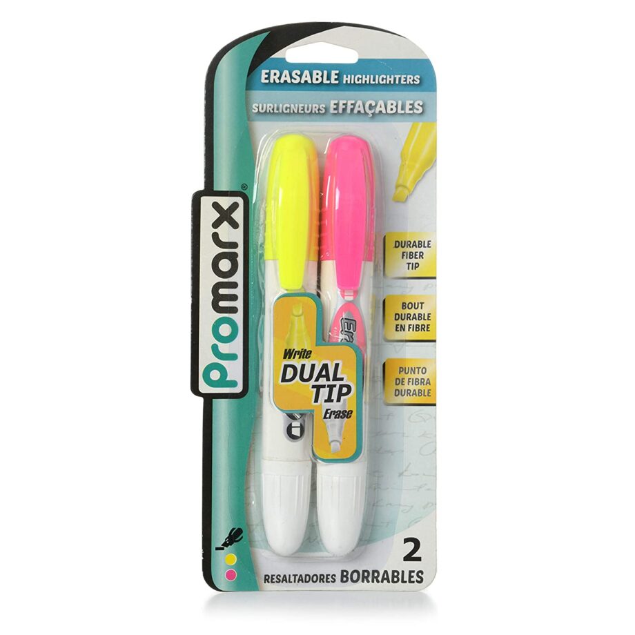 PROMARX - Dual Tip Erasable Highlighters
