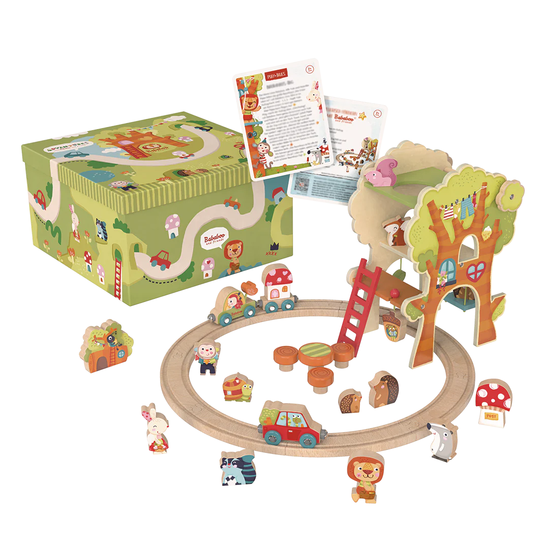BABABOO FRIENDS AND FRIENDS - TREE HOUSE PLAY WORLD