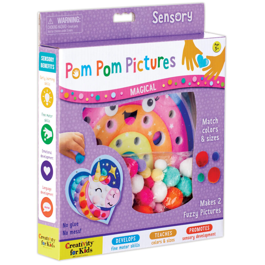 CREATIVITY FOR KIDS - POM POM PICTURES, MAGICAL