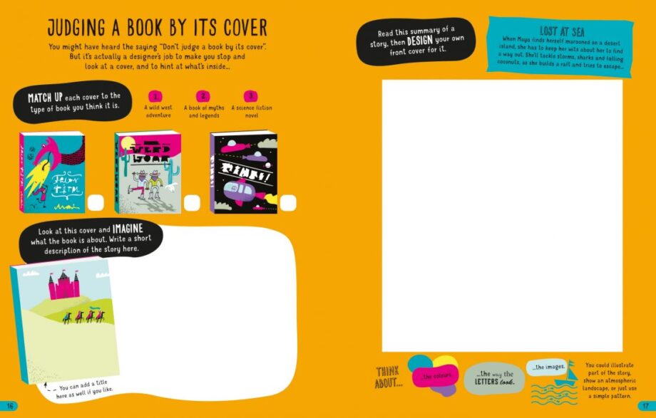 USBORNE - DESIGN ACTIVITY BOOK