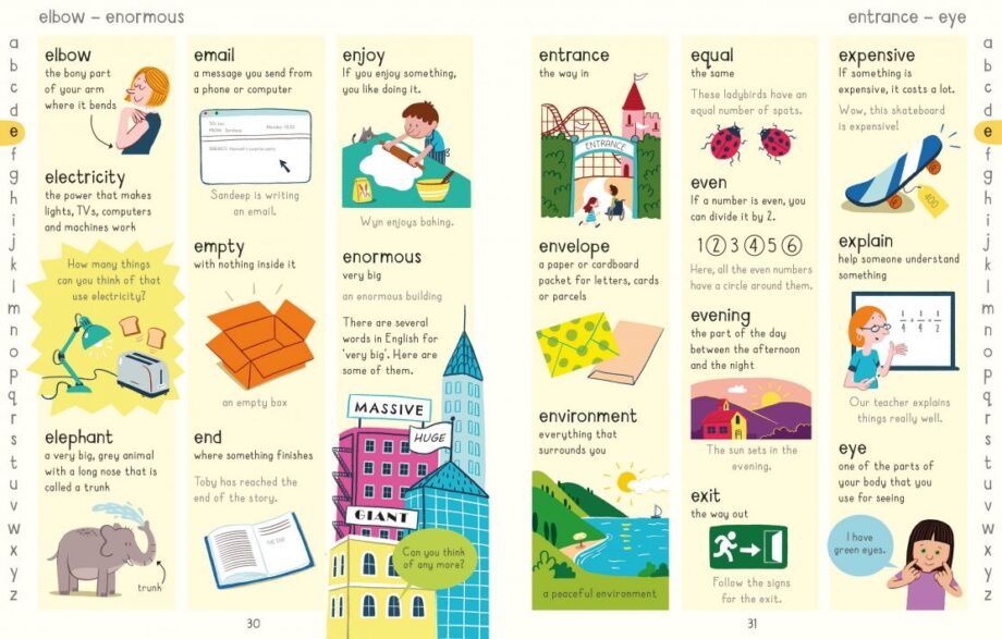USBORNE - PICTURE DICTIONERY