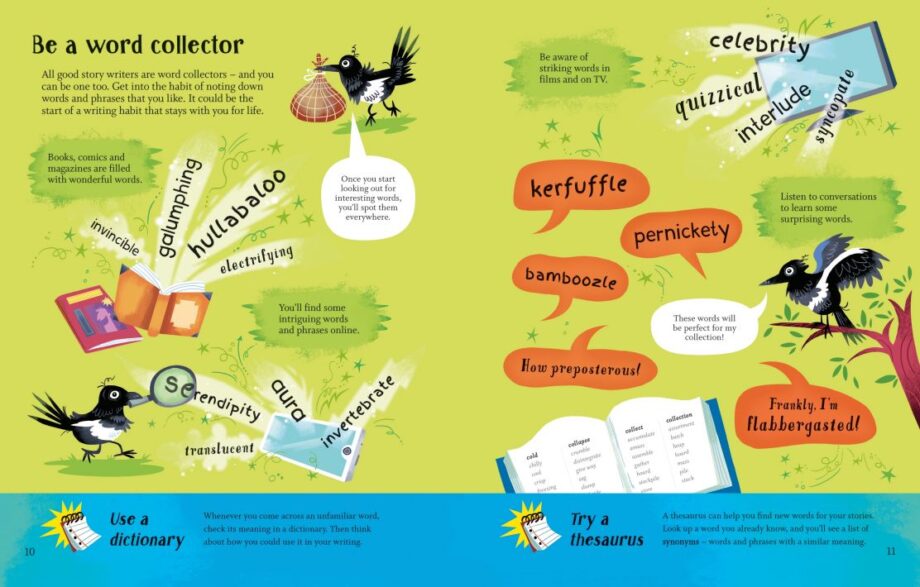 USBORNE - WRITE YOUR OWN STORY WORD BOOK