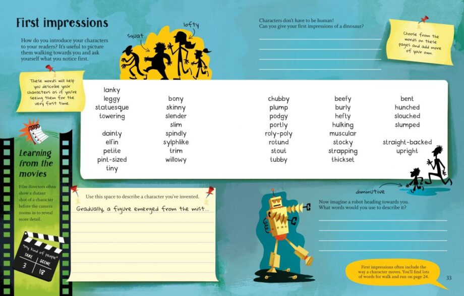 USBORNE - WRITE YOUR OWN STORY WORD BOOK