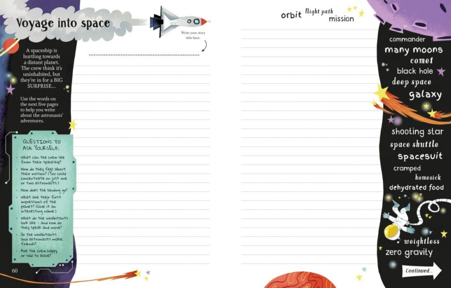 USBORNE - WRITE YOUR OWN STORY WORD BOOK