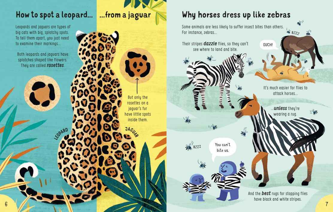 USBORNE - LOTS OF THINGS TO KNOW ABOUT ANIMALS