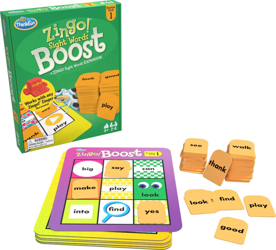 THINKFUN - ZINGO! SIGHT WORDS BOOST BOOSTER PACK 1