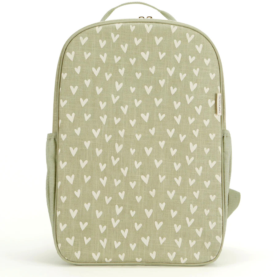 SOYOUNG LITTLE HEARTS SAGE GRADE SCHOOL BACKPACK The