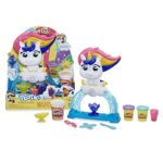PLAY-DOH - TOOTIE THE UNICORN ICE CREAM SET, 3 CANS OF COLOR SWIRL (8 OZ)