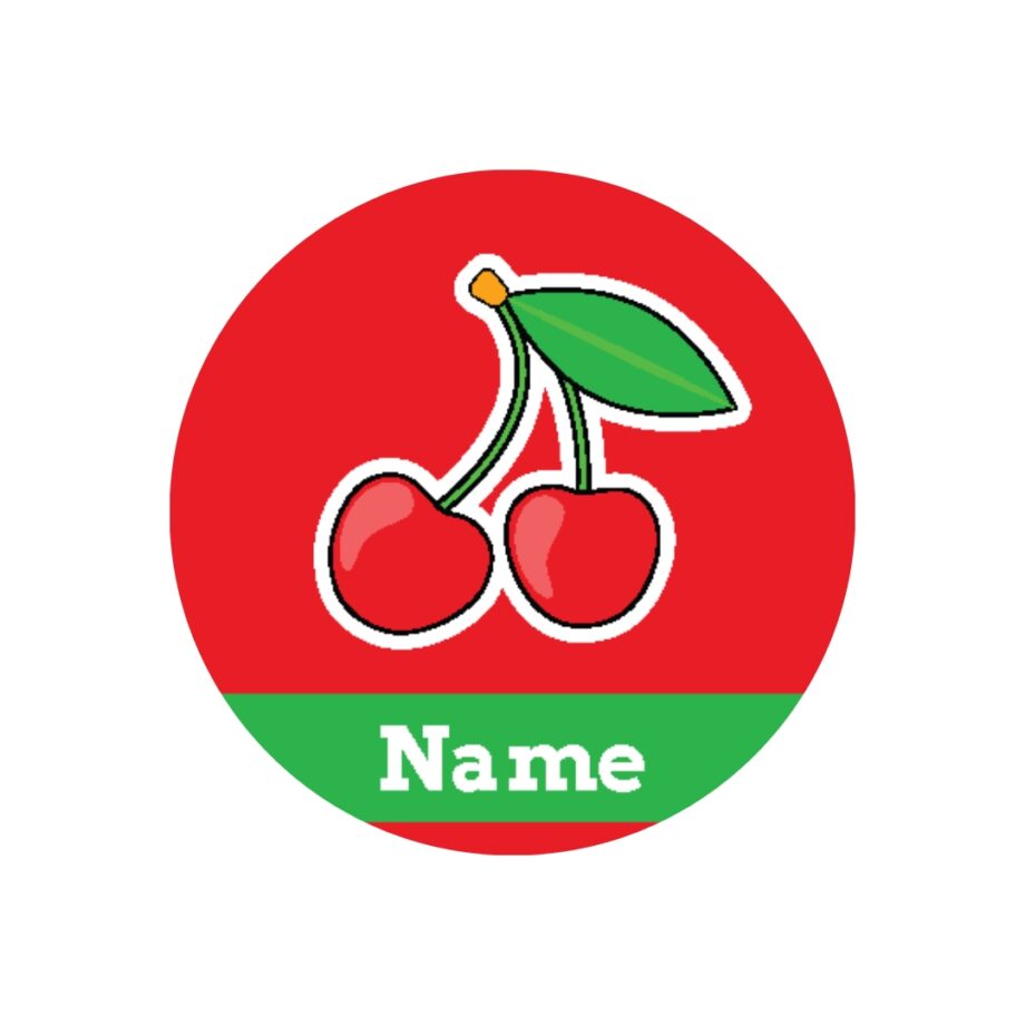 BACK TO SCHOOL LABELS - CHERRY